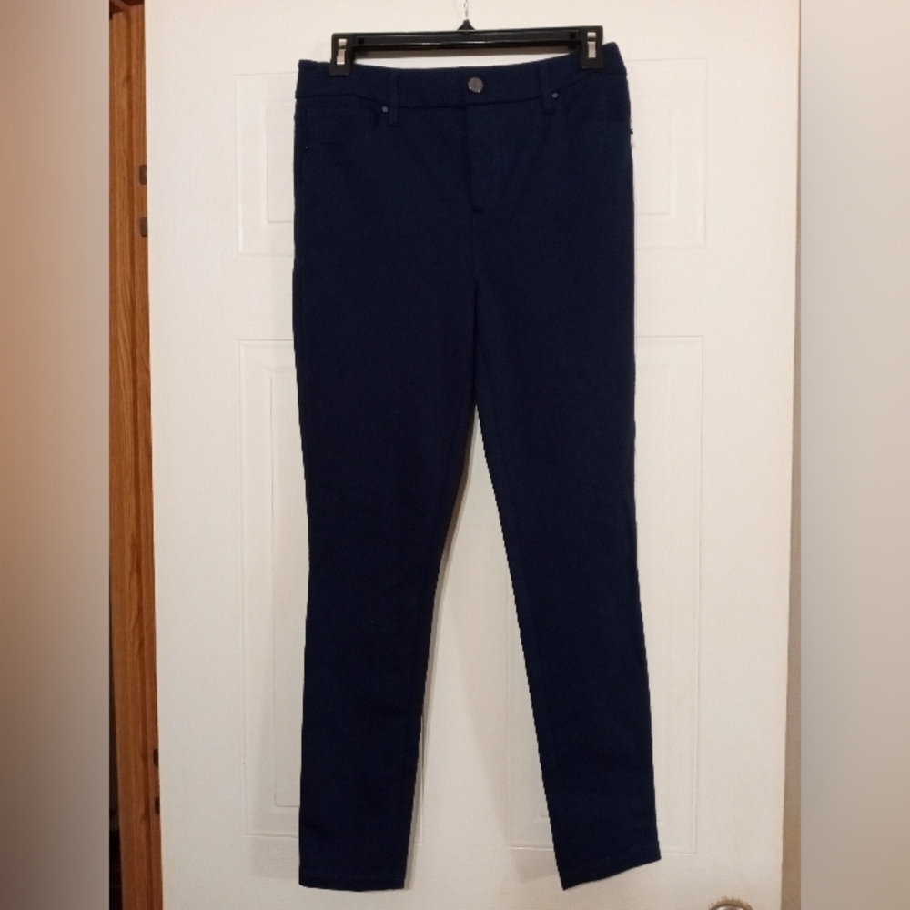 White House Black Market Blue Skinny Pants